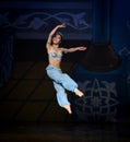 Fly like a swallow- ballet Ã¢â¬ÅOne Thousand and One NightsÃ¢â¬Â Royalty Free Stock Photo